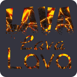 Chữ đẹp với nền lửa