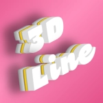 Văn bản với hiệu ứng 3D đẹp