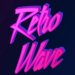 Phông chữ và hiệu ứng đẹp trong bộ tạo văn bản 3D retrowave
