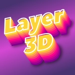 Văn bản 3D: hiệu ứng gradient lớp