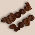 Chữ 3D theo phong cách gỗ