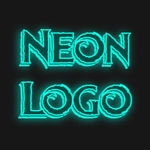 Phông chữ neon đẹp