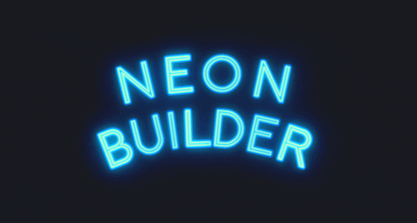 Bảng hiệu neon cho video