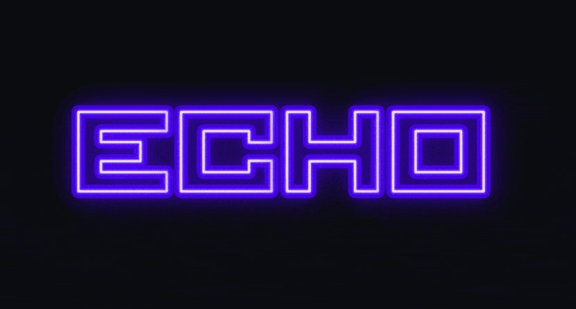 Hoạt ảnh neon nhấp nháy