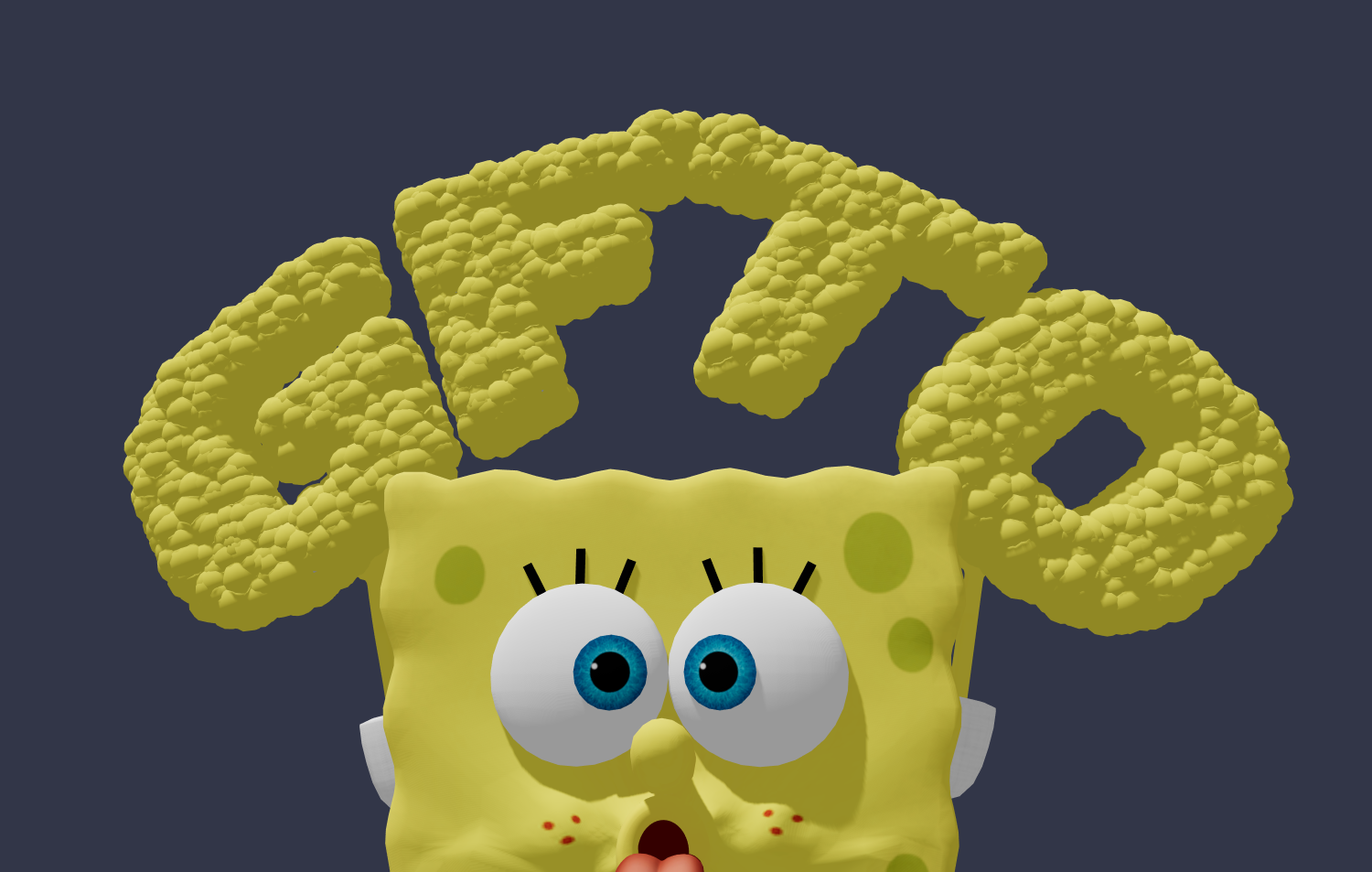 Phông chữ kiểu SpongeBob đẹp